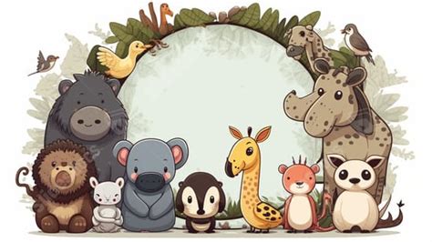 Cute Animal Powerpoint Background For Free Download - Slidesdocs