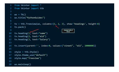 Python Tkinter Treeview How To Use Python Guides