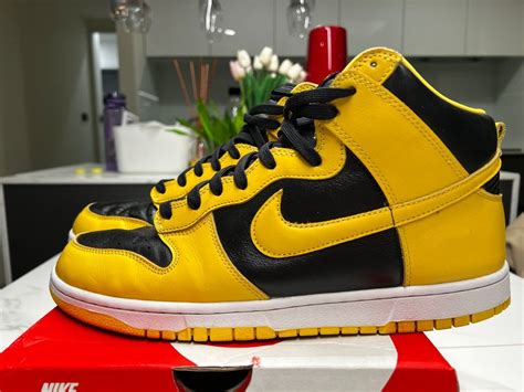 Nike Dunk High Sp “varsity Maize” 武當 黑黃 Cz8149 002 他的時尚 鞋 運動鞋在旋轉拍賣