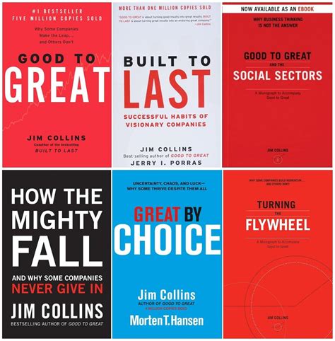 Jim Collins Good to Great Series 6 Books Collection - Good to Great