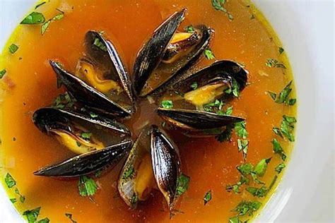 Sopa De Choros Deleciosa Receta De Caldo Peruano