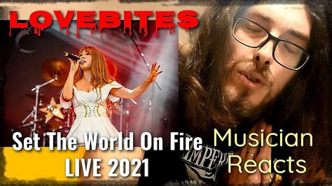 Musician Reaction LOVEBITES Set The World On Fire Live From Ride