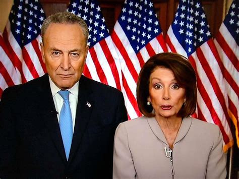 PsBattle: Chuck Schumer and Nancy Pelosi addressing America. : r ...