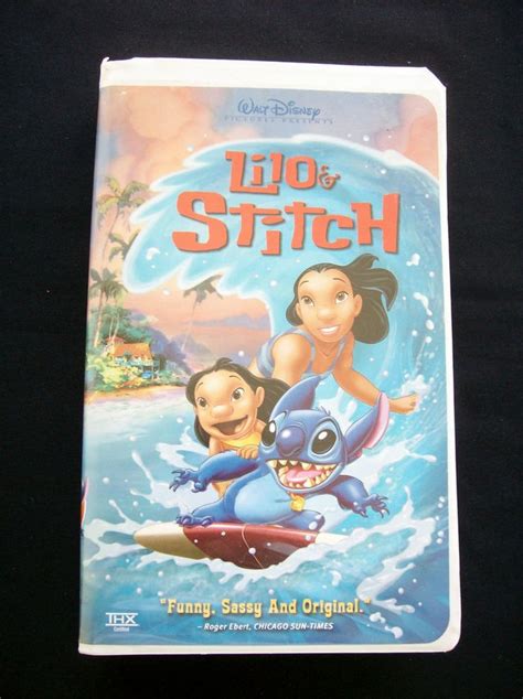 Disney Classic Lilo Stitch Vhs Clamshell Lilo And Stitch