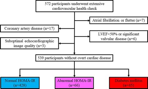 Flowchart Of Study Population Homa Ir Homeostatic Model Assessment Of