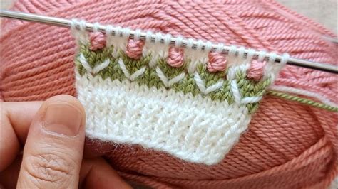 I Ekli Iki I Rg Modeli Very Easy Knitting Pattern Baby