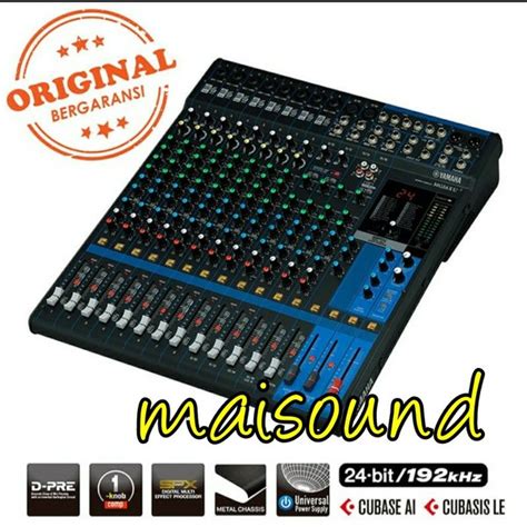 Jual Mixer Yamaha Mg Xu Original Yamaha Mg Xu Channel Yamaha Mg