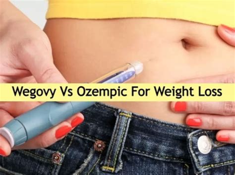 Weight Management Ozempic And Wegovy Comparison