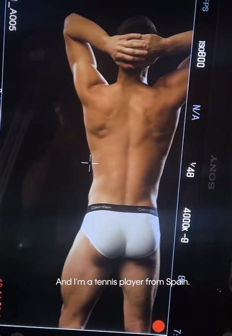 Omg Tennis Star Carlos Alcaraz In Nothing But His Calvins Omg Blog