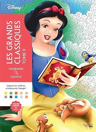 Coloriages mystères Disney Les Grands classiques Tome 9 Varone