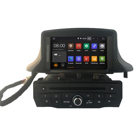 Autoradio Agw Gps Dvd Cd Bluetooth Android Pour Renault Megane