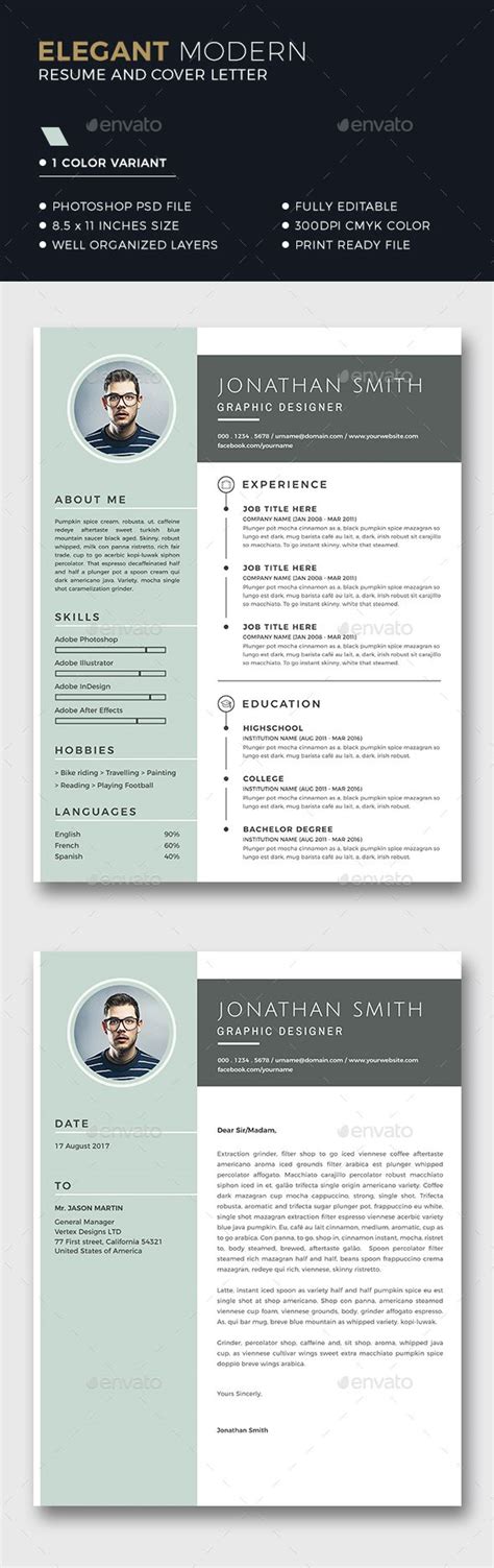 Resume Template By Dkgray Clean Resume Template And Cover Letter