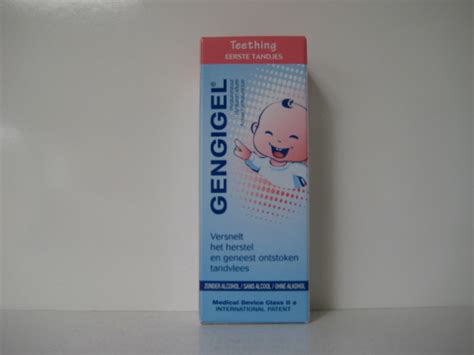 GENGIGEL TEETHING GINGIVAL GEL 20ML Pharmaproducts