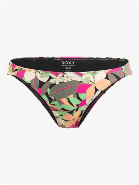 Printed Beach Classics Low Waist Bikini Bottoms For Women Roxy