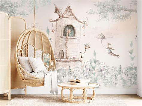 Girls Room Wallpaper | Transform Your Girl's Room | Giffywalls