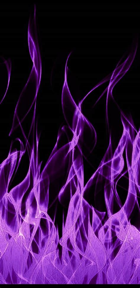 Cool Purple Fire Background Iphone Canvas Review