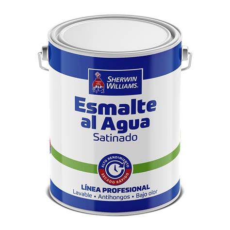 Esmalte al Agua Satinado Línea Profesional Sherwin Williams