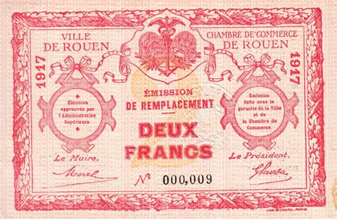 Billets Du Xx Me Si Cle Les Billets Des Chambres De Commerce