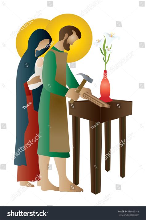 178 St Joseph The Worker Images Stock Photos And Vectors Shutterstock