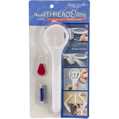 Taylor Seville Originals Magical Thread Easy Needle Threader Cross