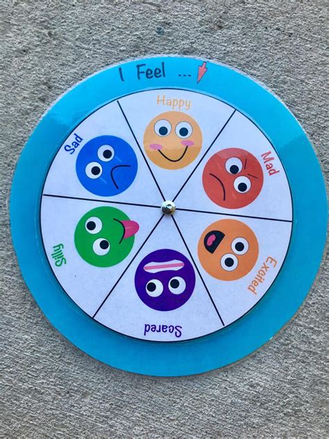 Emotion and Feelings Wheel emotion identification teachers | Etsy Social Emotional Learning ...