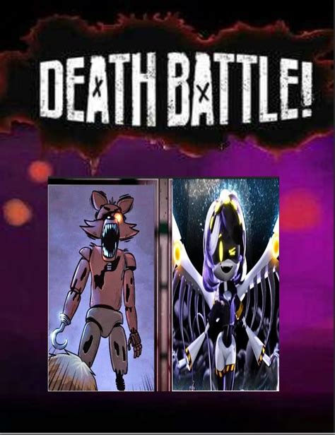 Fan Made Death Battle Matchup Foxy Vs V Five Nights At Freddys Vs Murder Drones Rroosterteeth