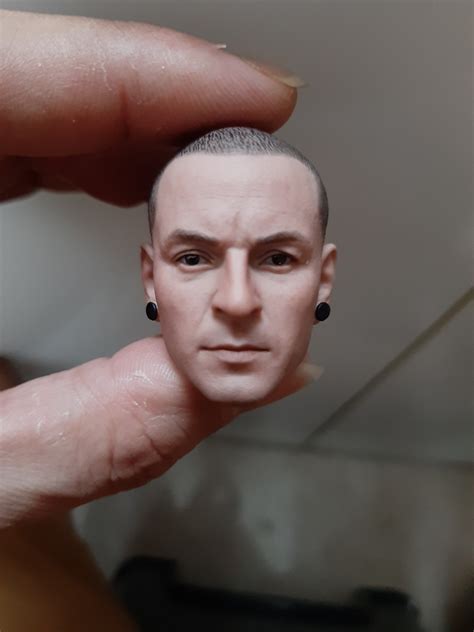 Scale Linkin Park Chester Bennington Head Sculpt Lead Singer Band