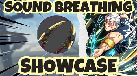 Sound Breathing Showcase Roblox Project Slayers Youtube