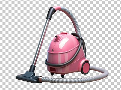 Vacuum Cleaner Isolated On Transparent Background Premium AI