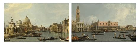 Canaletto | VENICE, A VIEW OF THE GRAND CANAL LOOKING NORTH TOWARDS THE ...