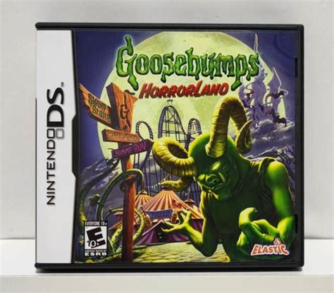 Goosebumps Horrorland Nintendo DS Semi Novo Carvalho Games