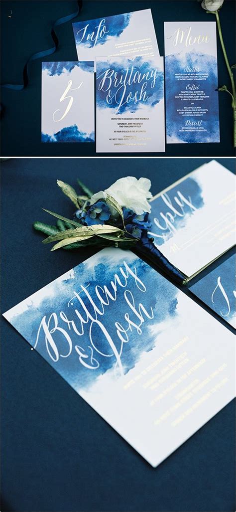 Watercolor Wedding Invitations Add Wonder and Delight | Posh Paper