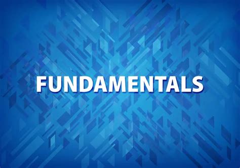 Fundamentals Stock Photos, Royalty Free Fundamentals Images | Depositphotos 
