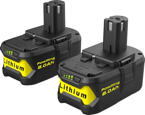 Amazon TURPOW 2Pack 7 0Ah Replacement For Ryobi 18V Lithium