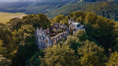 Schloss Ruine Drohnen Fotografie Ideen