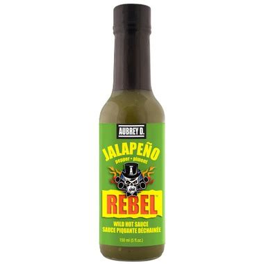 Buy Aubrey D Rebel Jalapeno Hot Sauce At Well Ca Free Shipping