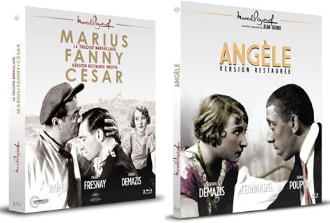 La Trilogie Marseillaise Marius Fanny C Sar Blu Ray Ang Le