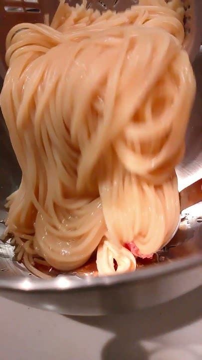 Asmr たらこバターパスタ Cod Roe Butter Pasta 飯テロ 咀嚼音 Shorts Youtube