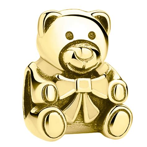 Charms, Larezo, de Aur, 925, Ursulet de Plus Ursulet de Plus - eMAG.ro