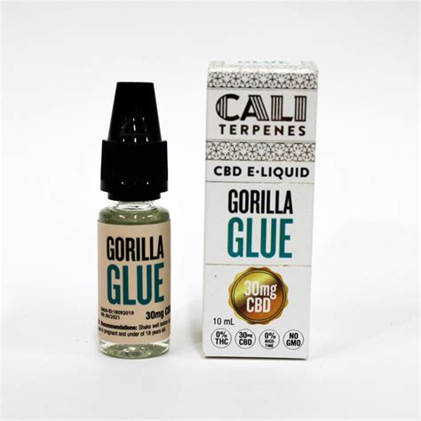 E Liquido Cbd Cali Terpenes Ml Gorila Glue Mg Parafarmacia Cbd