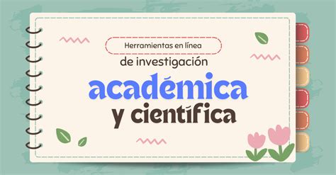 Herramientas en línea de investigación académica y científica Mtro