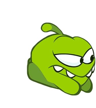 Running Om Nom Sticker Running Om Nom Om Nom And Cut The Rope