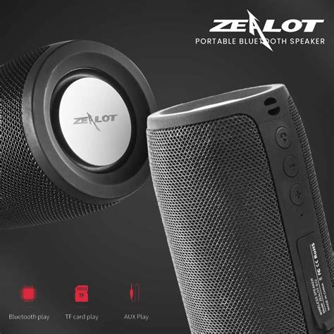 Jual Zealot Speaker Portable Bluetooth Wireless D Stereo