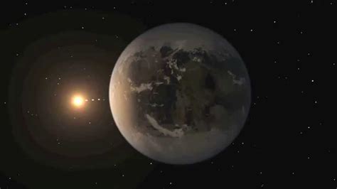 Animacion Del Planeta Kepler 186f YouTube