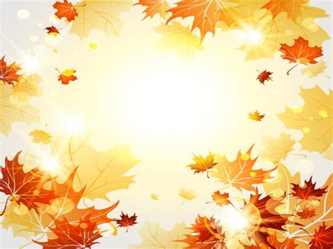 Fall Leaves PowerPoint Background