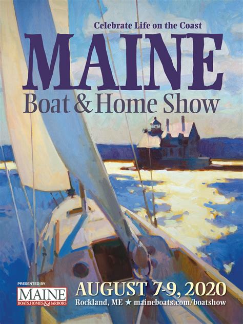 Colin Page chosen as artist for Maine Boat & Home Show 2020 poster ...