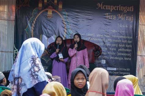 Foto Peringatan Isra Mi Raj Dengan Perlombaan Megatrust