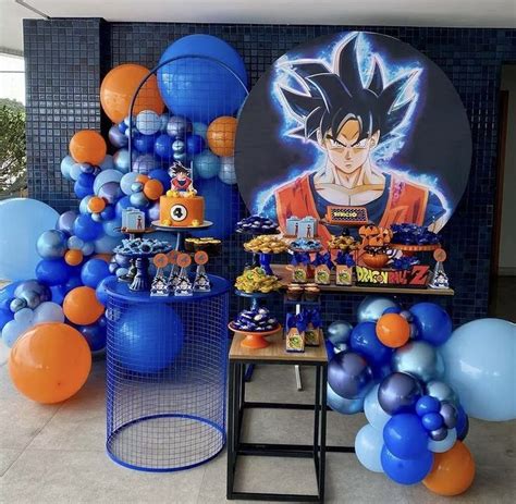 Pin de Sara Fierro en Deco Pasteles de goku Fiesta de goku Piñata