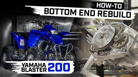 How To Rebuild The Bottom End On A Yamaha Blaster 200 Youtube