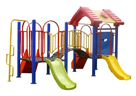 Colorful Playground For Children On Transparent Background Png File ...